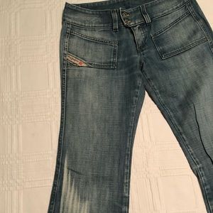 Diesel Hush Low Rise Jeans sz 27 w/ 32 inseam